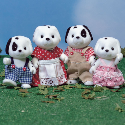 Calico critters puppy store family